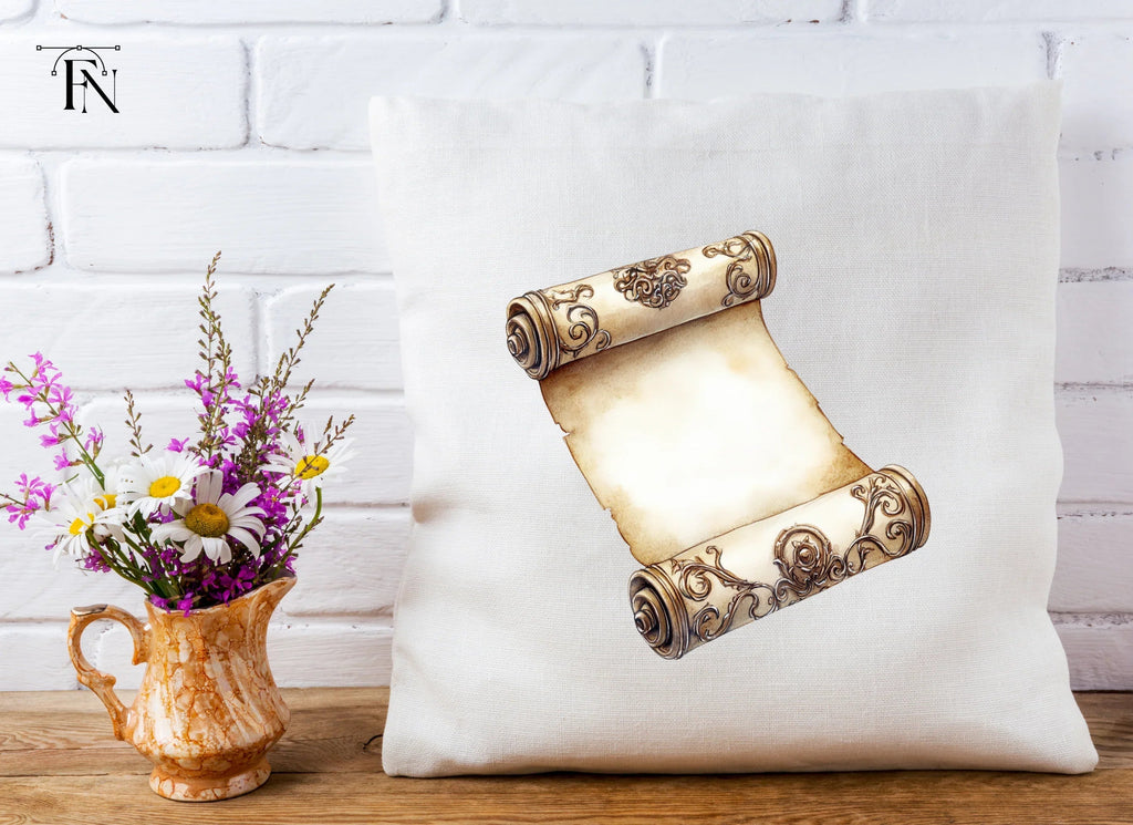 Vintage Scroll Design Clipart Bundle