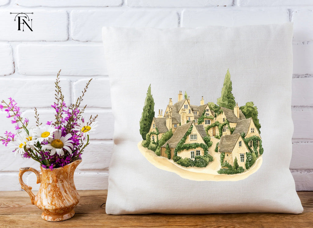 Charming English Village Clipart Bundle