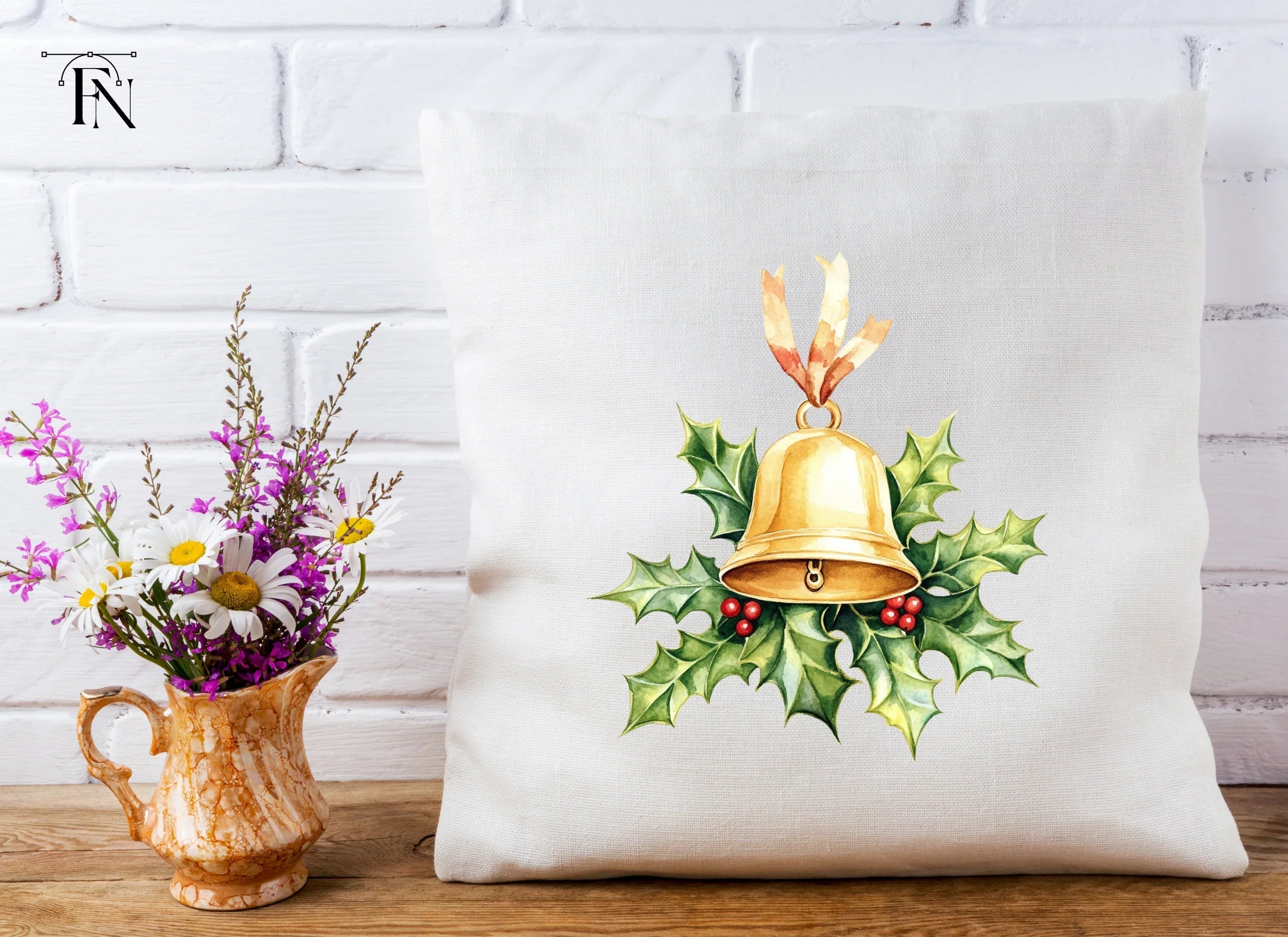 Christmas Bell Clipart Bundle