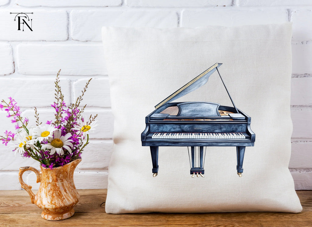 Elegant Grand Piano Clipart Bundle