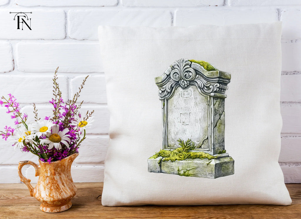 Vintage Gravestones Clipart Bundle