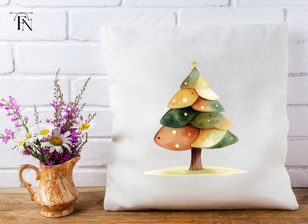 Festive Christmas Tree Clipart Bundle