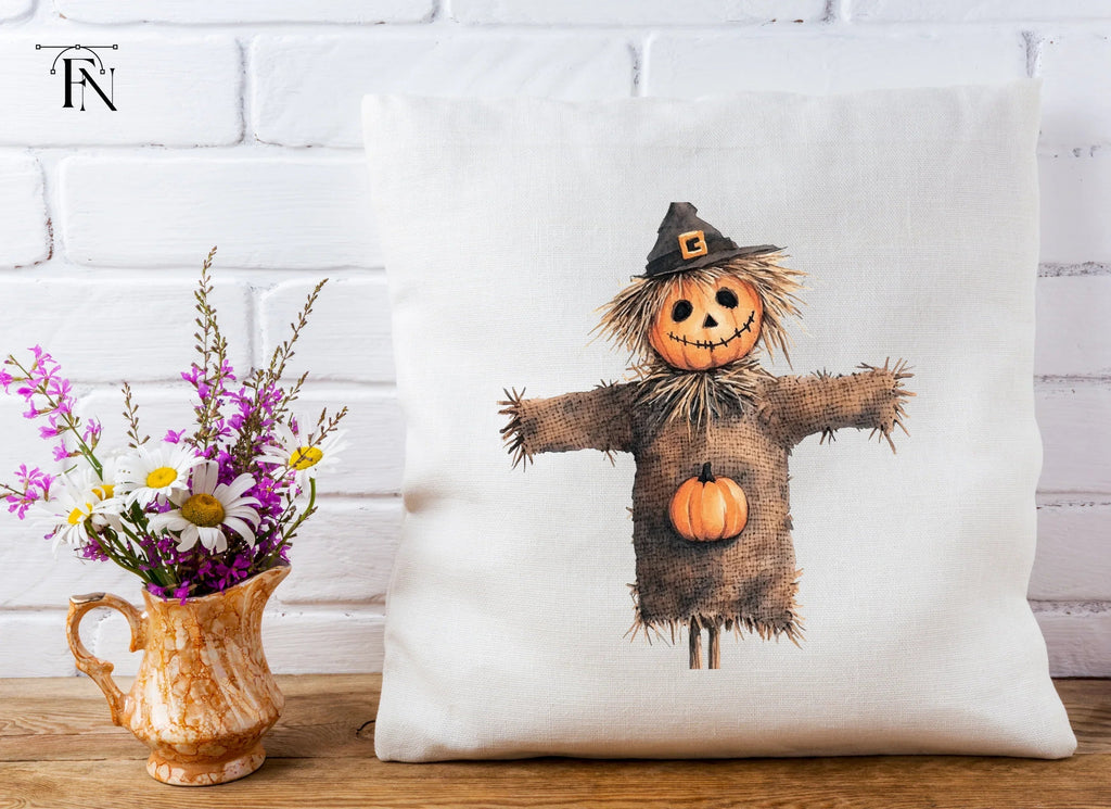 Cute Pumpkin Scarecrow Clipart Bundle