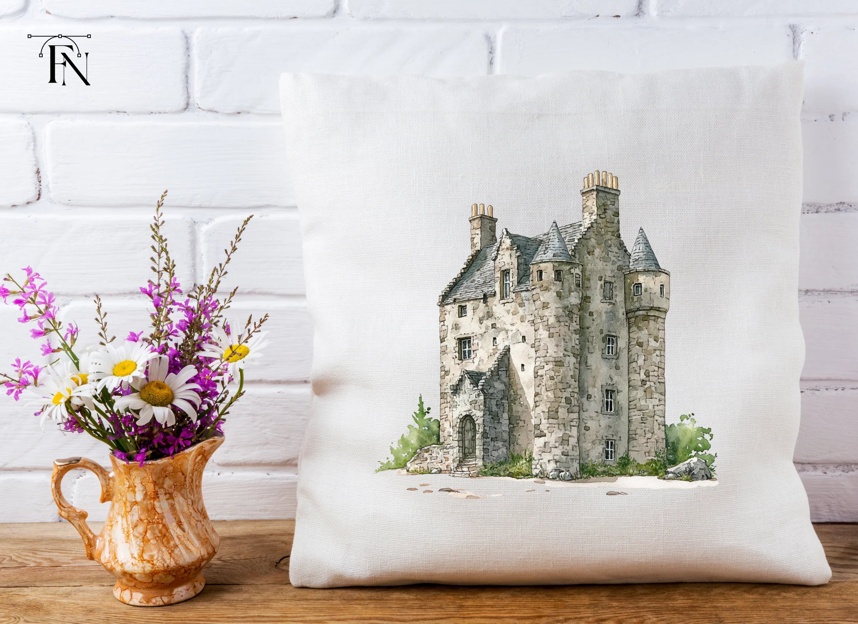 Historic Scottish Castles Clipart Bundle
