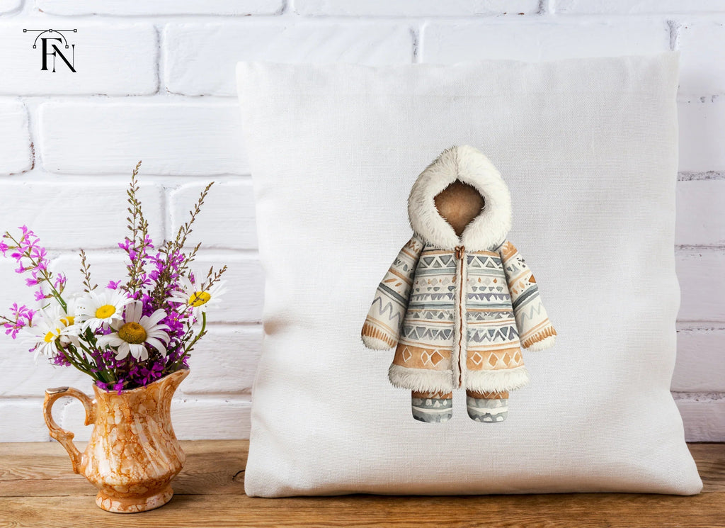 Traditional Inuit Clothing Clipart Bundle
