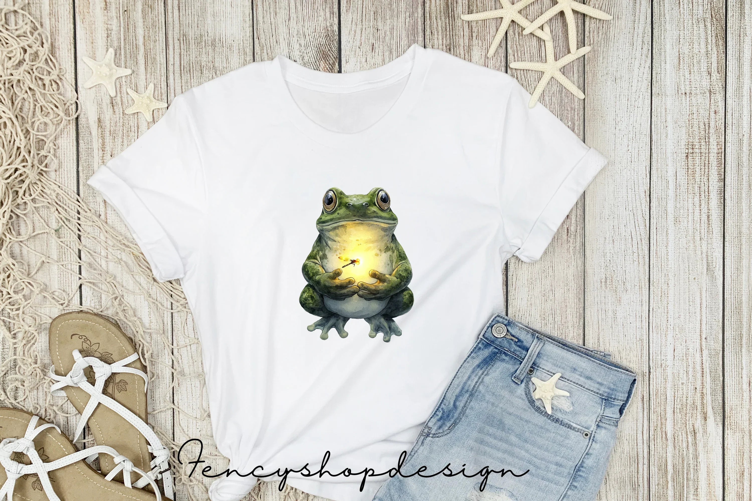 Whimsical Frog Clipart Bundle