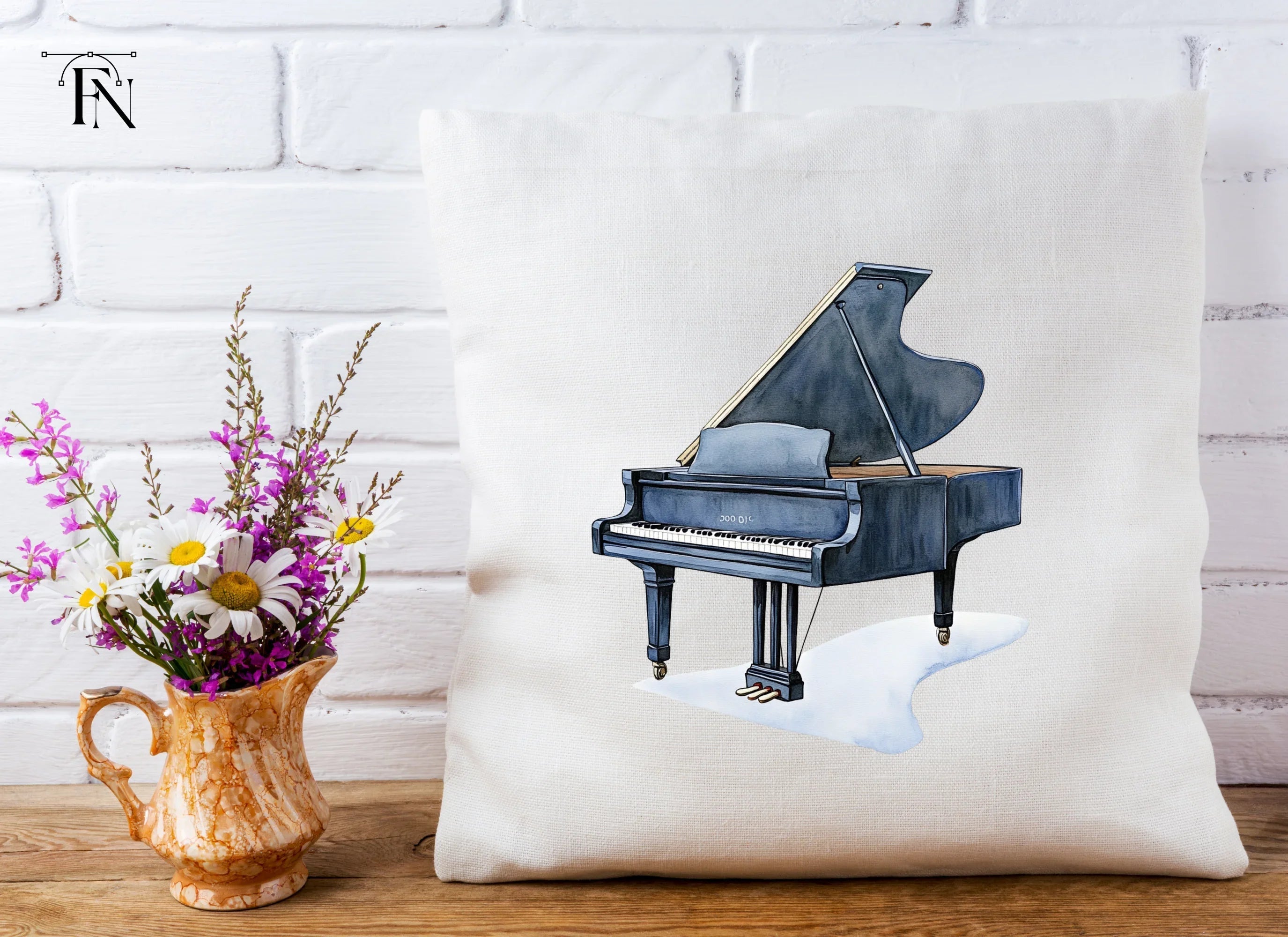 Grand Piano Clipart Bundle
