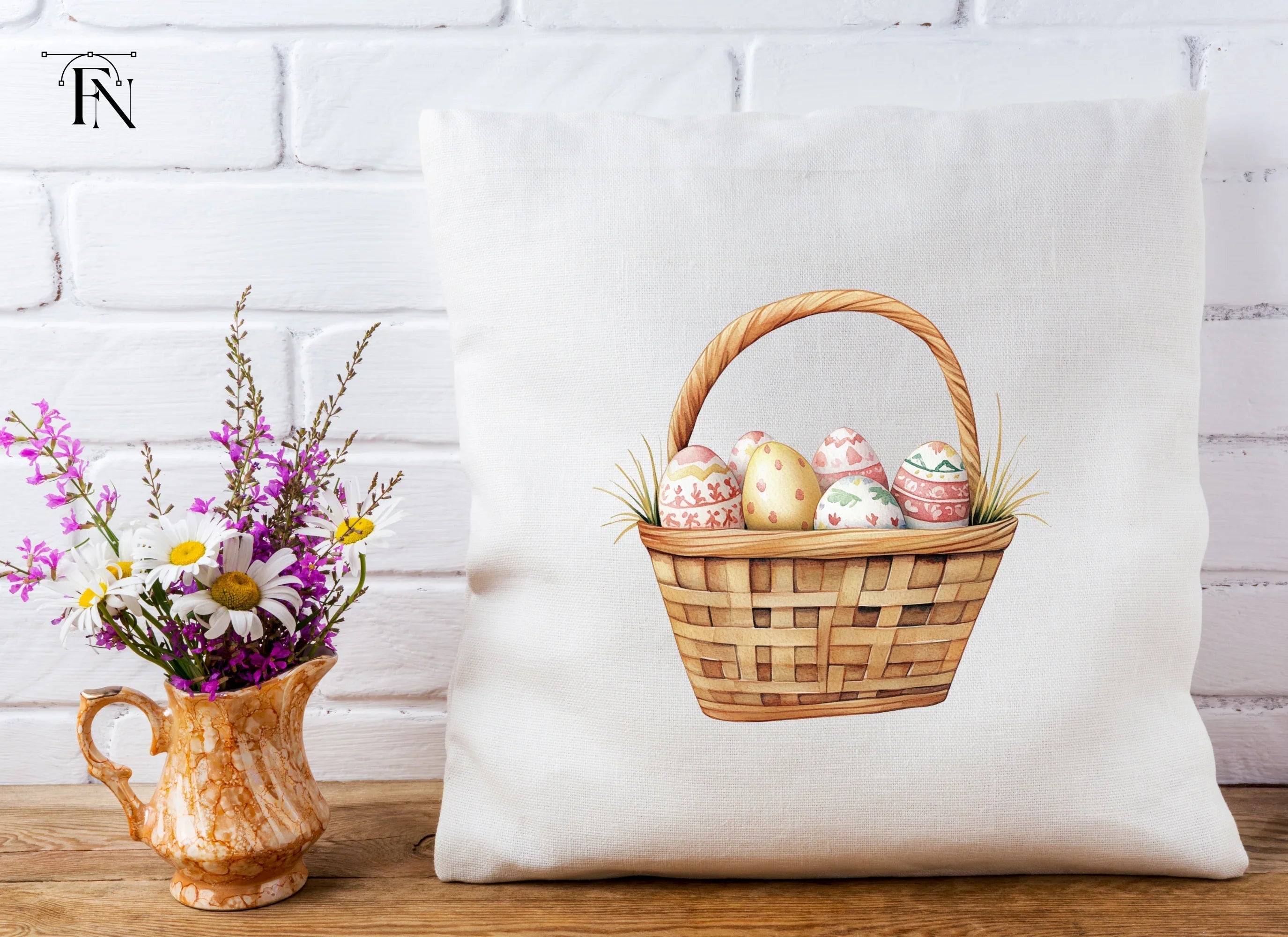 Easter Basket Clipart Bundle