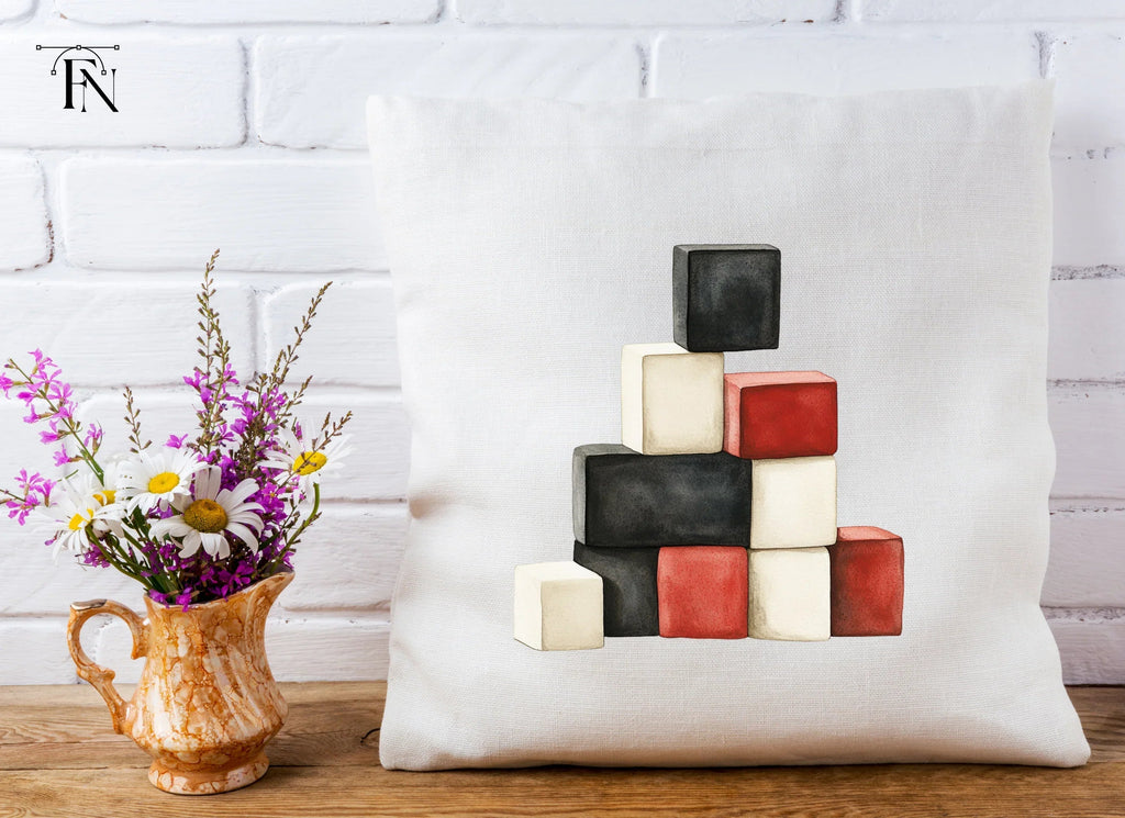Stacked Cubes Clipart Bundle