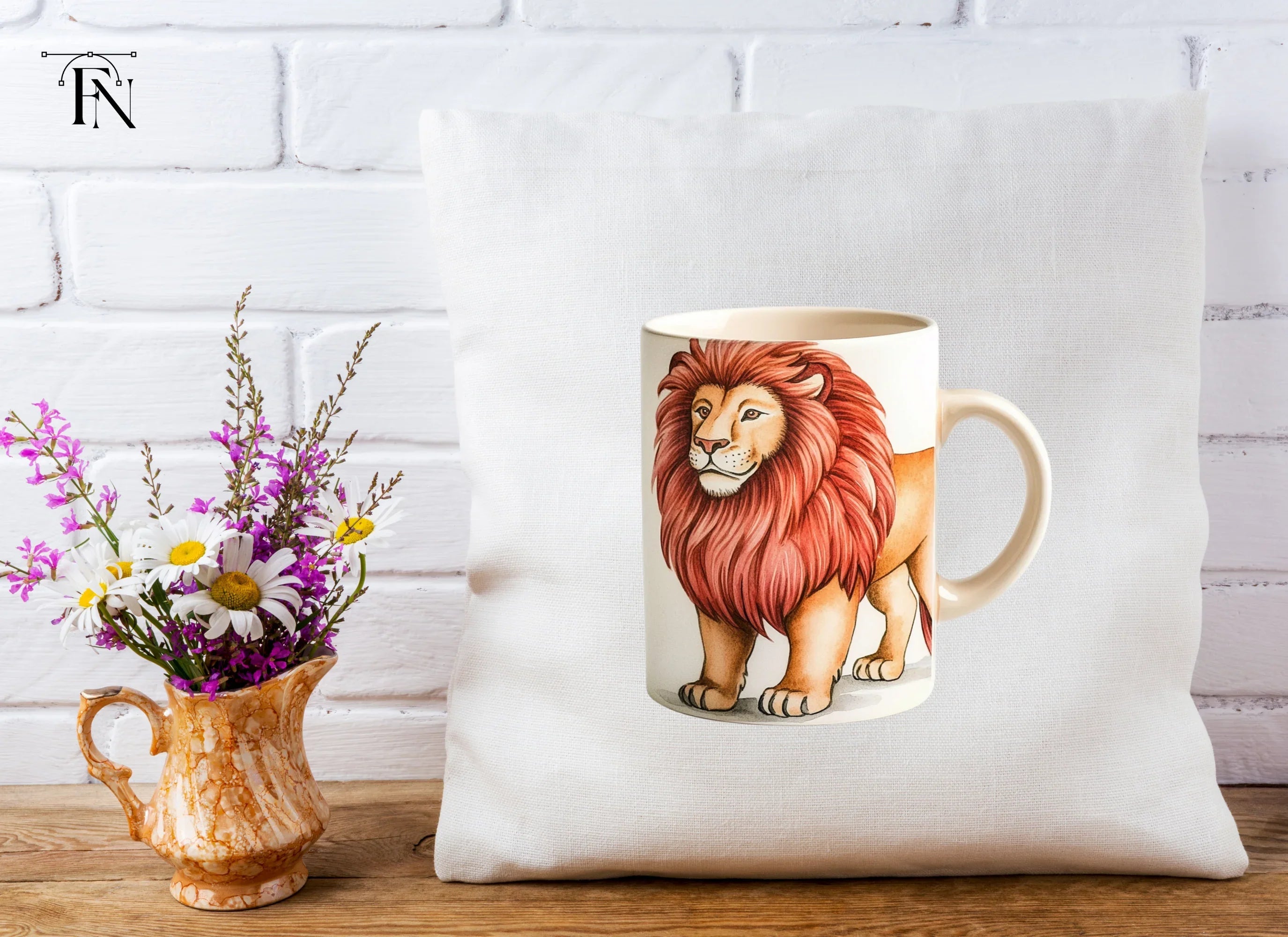 Majestic Lion Clipart Bundle for Crafts