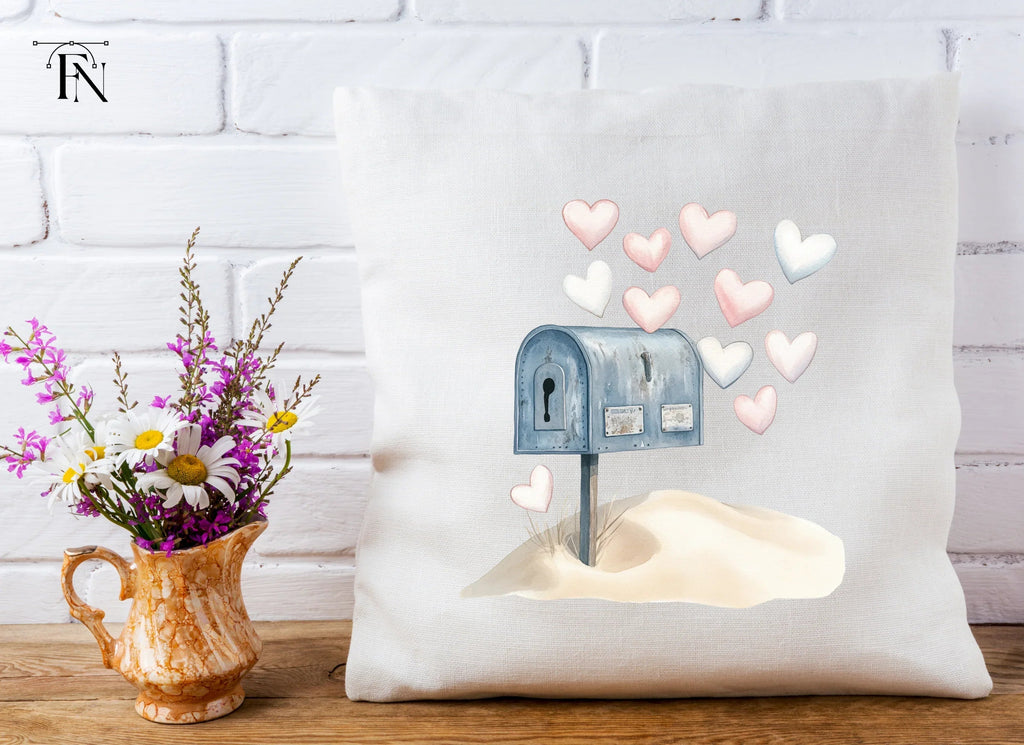 Love Mailbox with Hearts Clipart Bundle