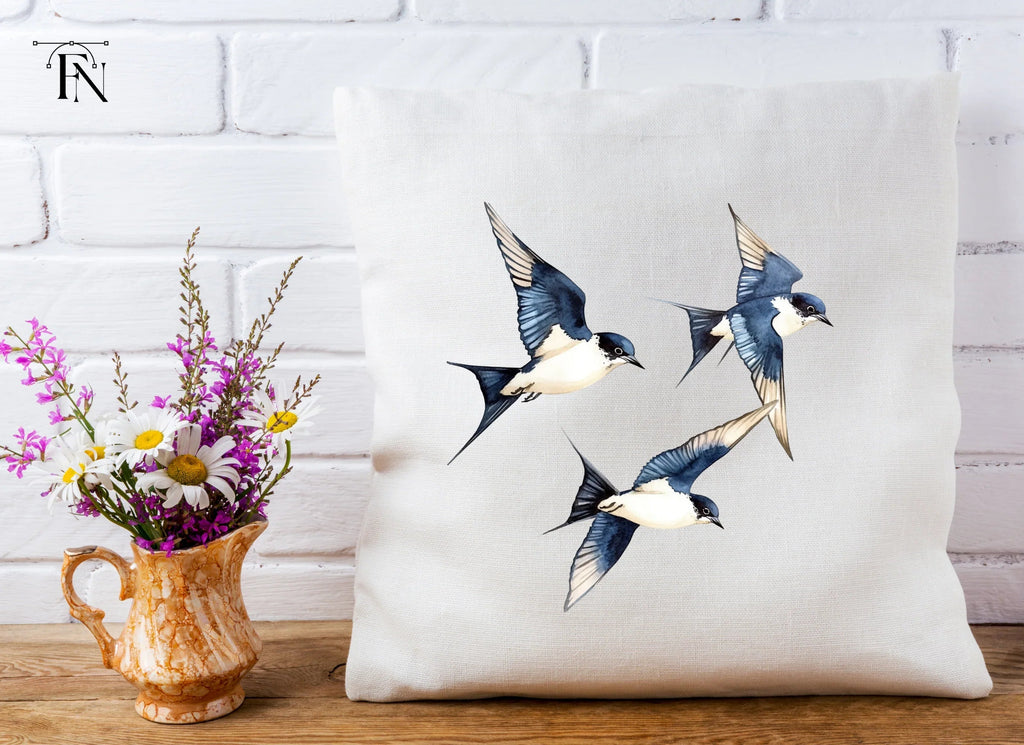 Flying Swallows Clipart Bundle