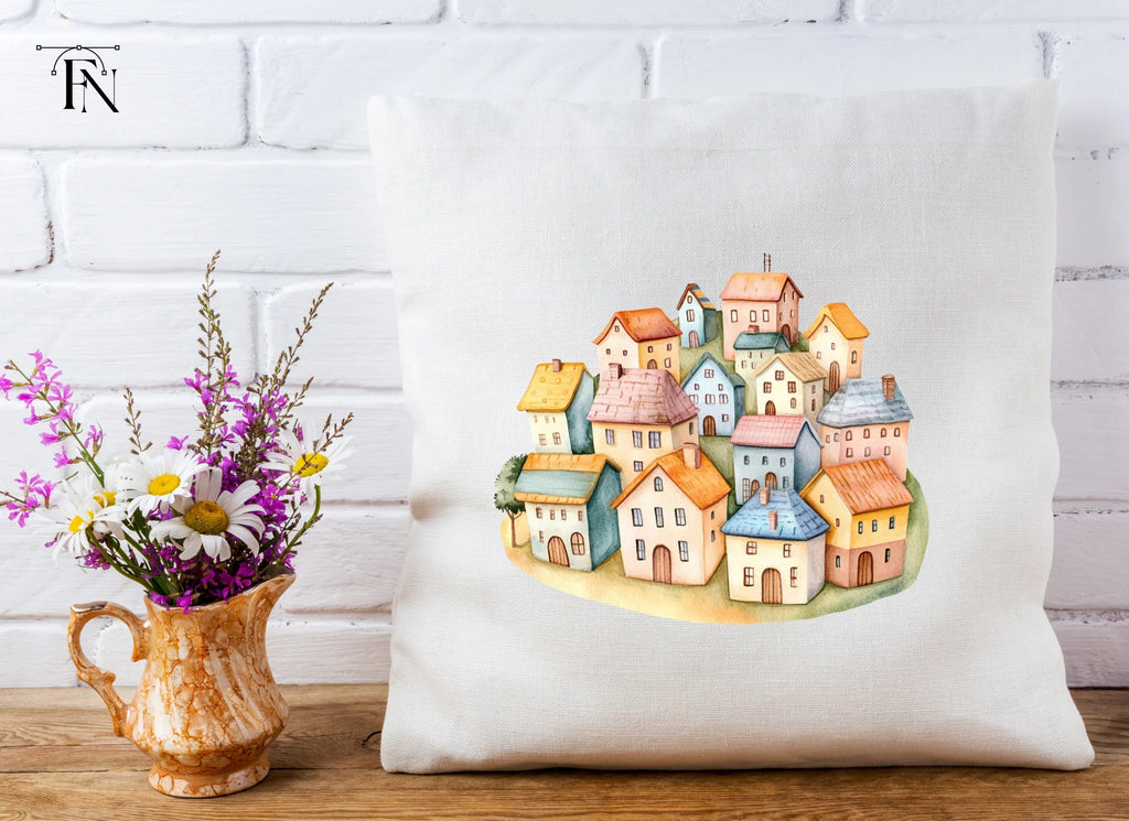 Charming Village Clipart Bundle