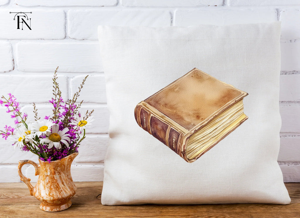 Vintage Old Books Clipart Bundle