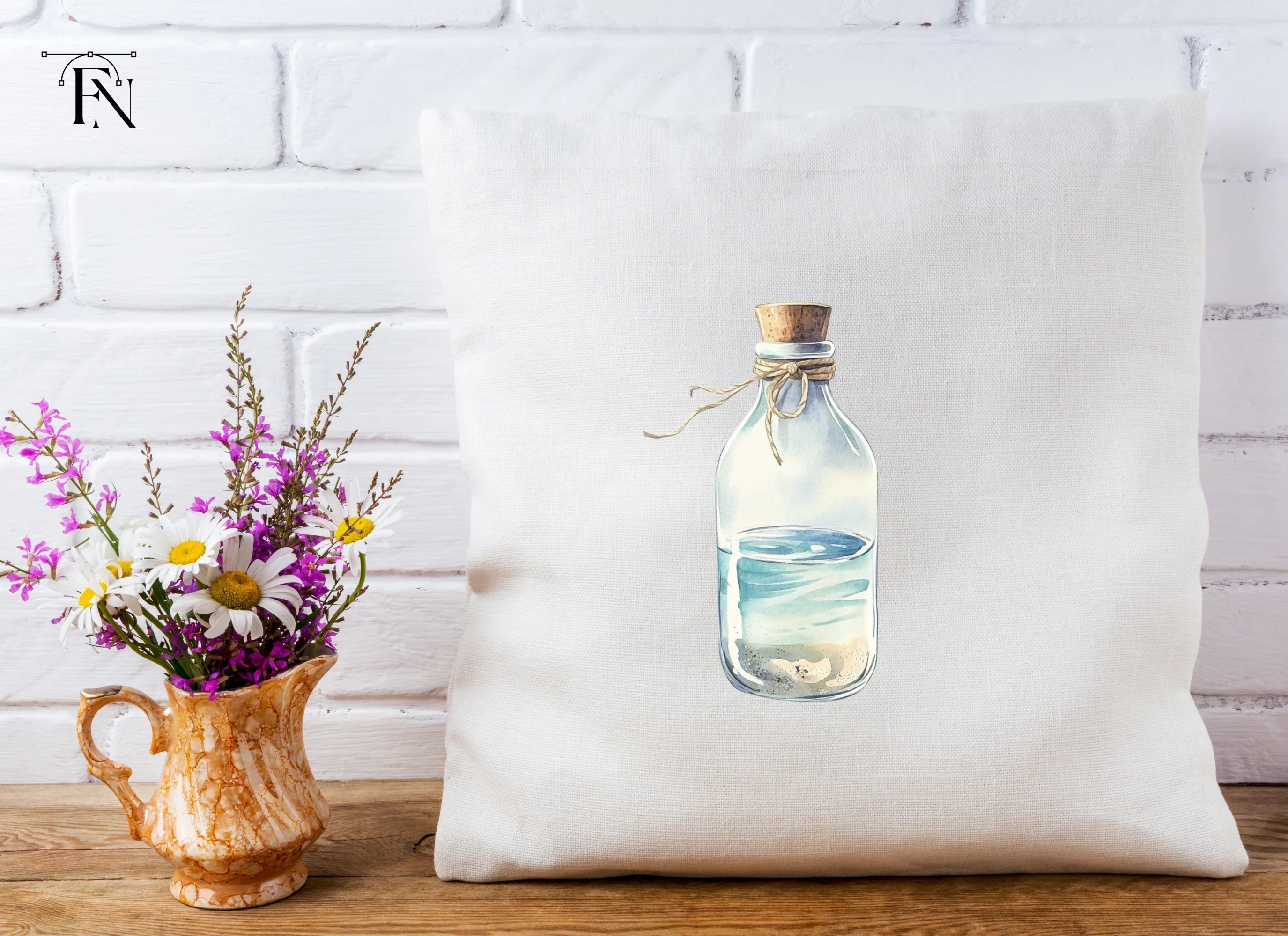 Ocean Bottle Clipart Bundle