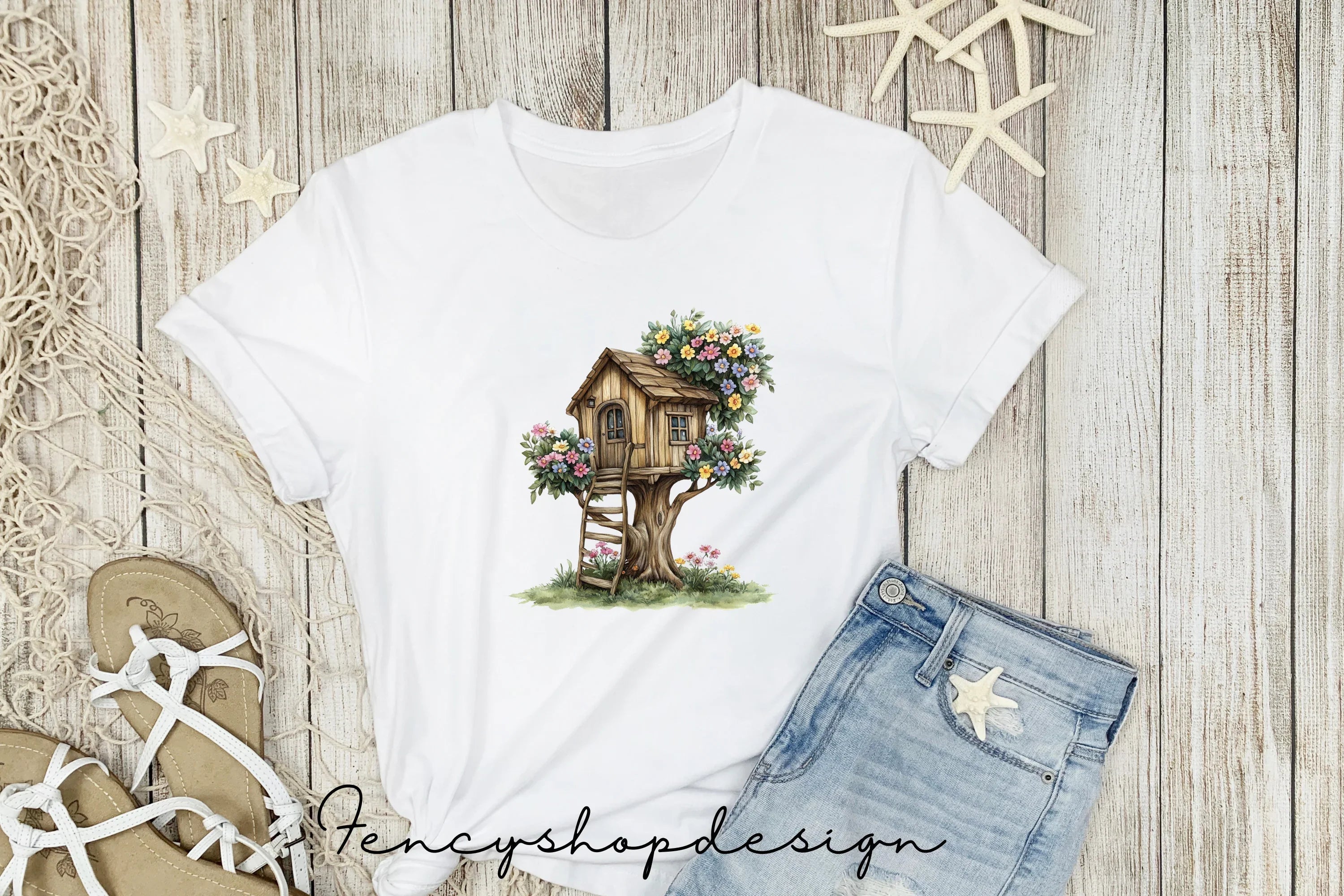 Treehouse Clipart Bundle