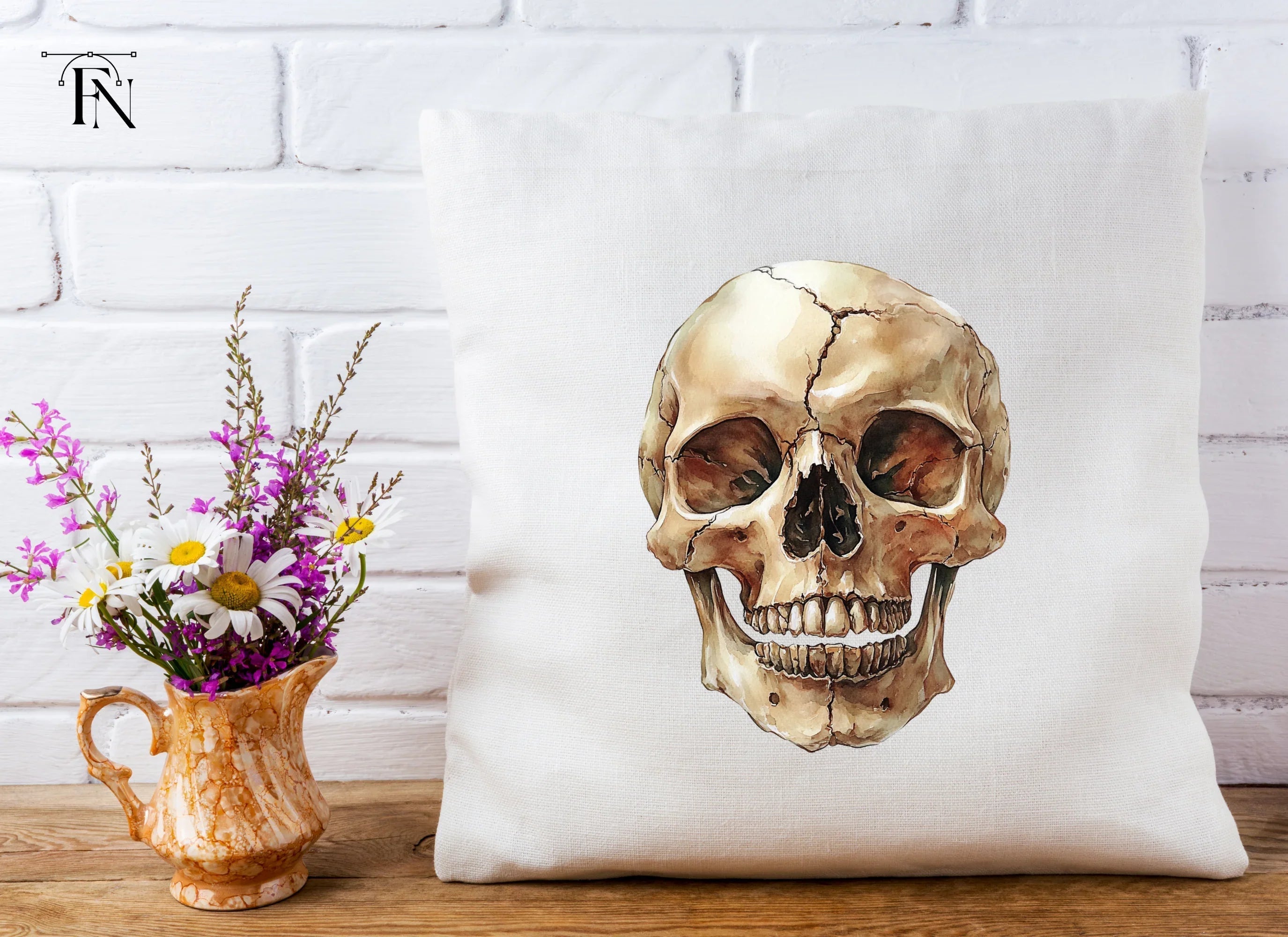 Human Skull Clipart Bundle