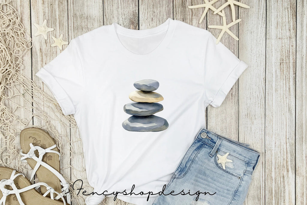 Stacked Stones Clipart Bundle
