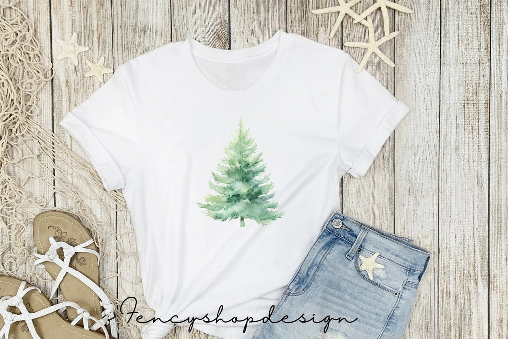 Christmas Tree Clipart Bundle