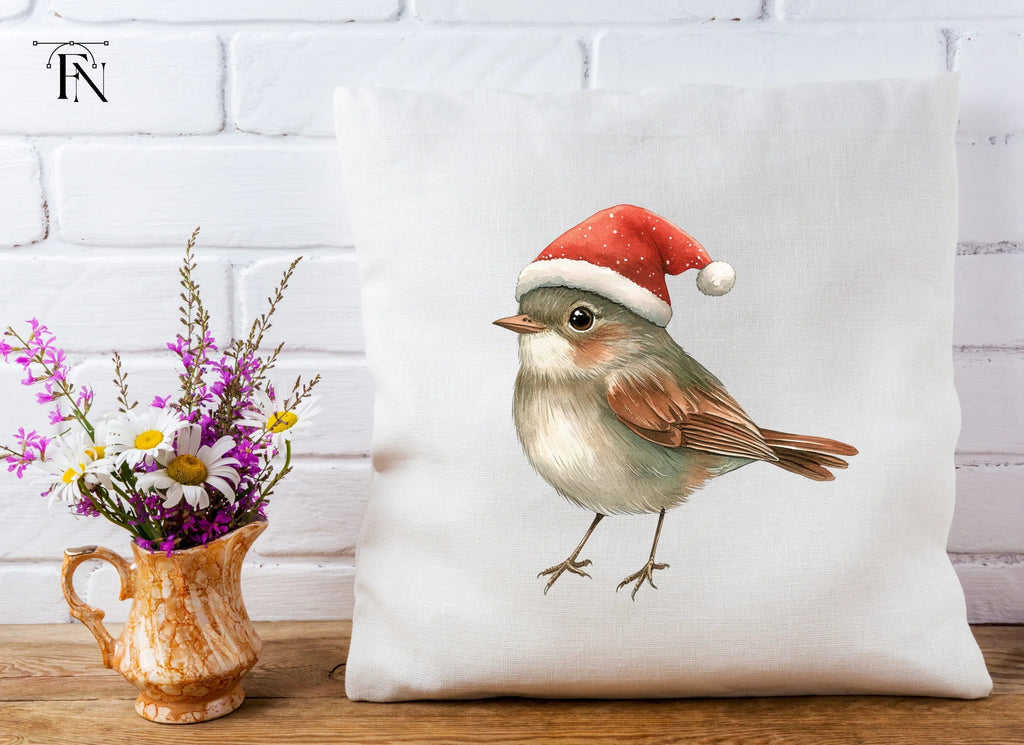 Christmas Birds Clipart Bundle