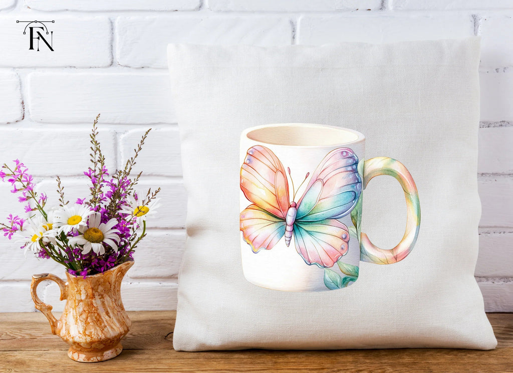 Colorful Butterfly Clipart Bundle