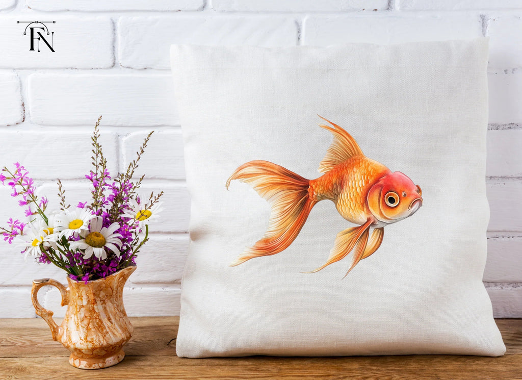 Vibrant Goldfish Clipart Bundle