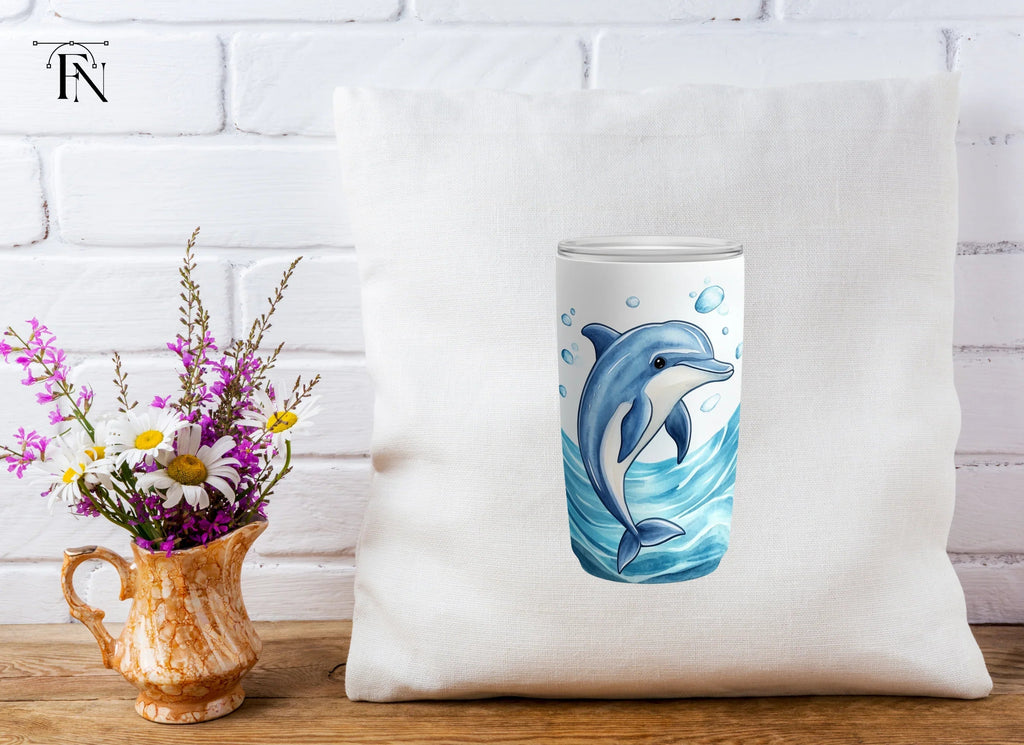Dolphin Tumbler Clipart Bundle