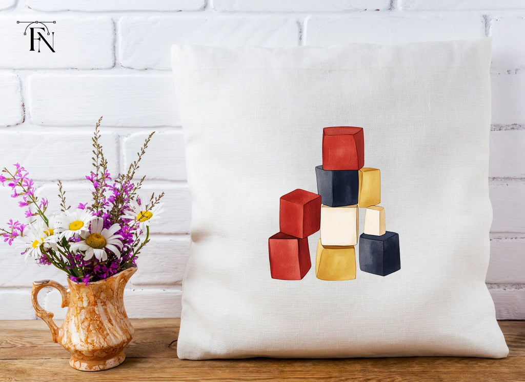 Abstract Building Blocks Clipart Bundle
