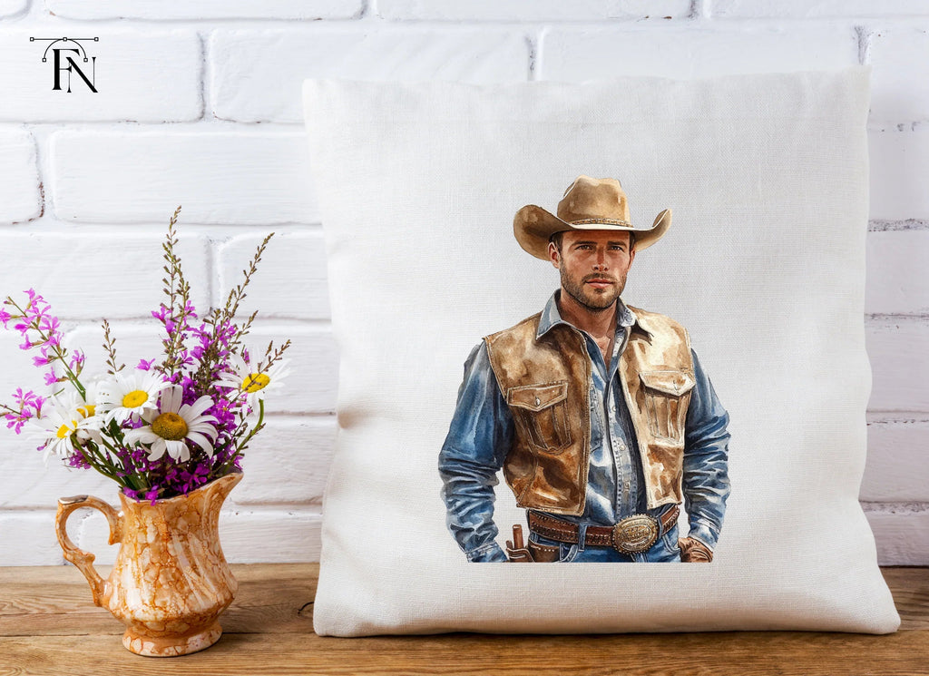 Rugged Cowboy Vest Clipart Bundle