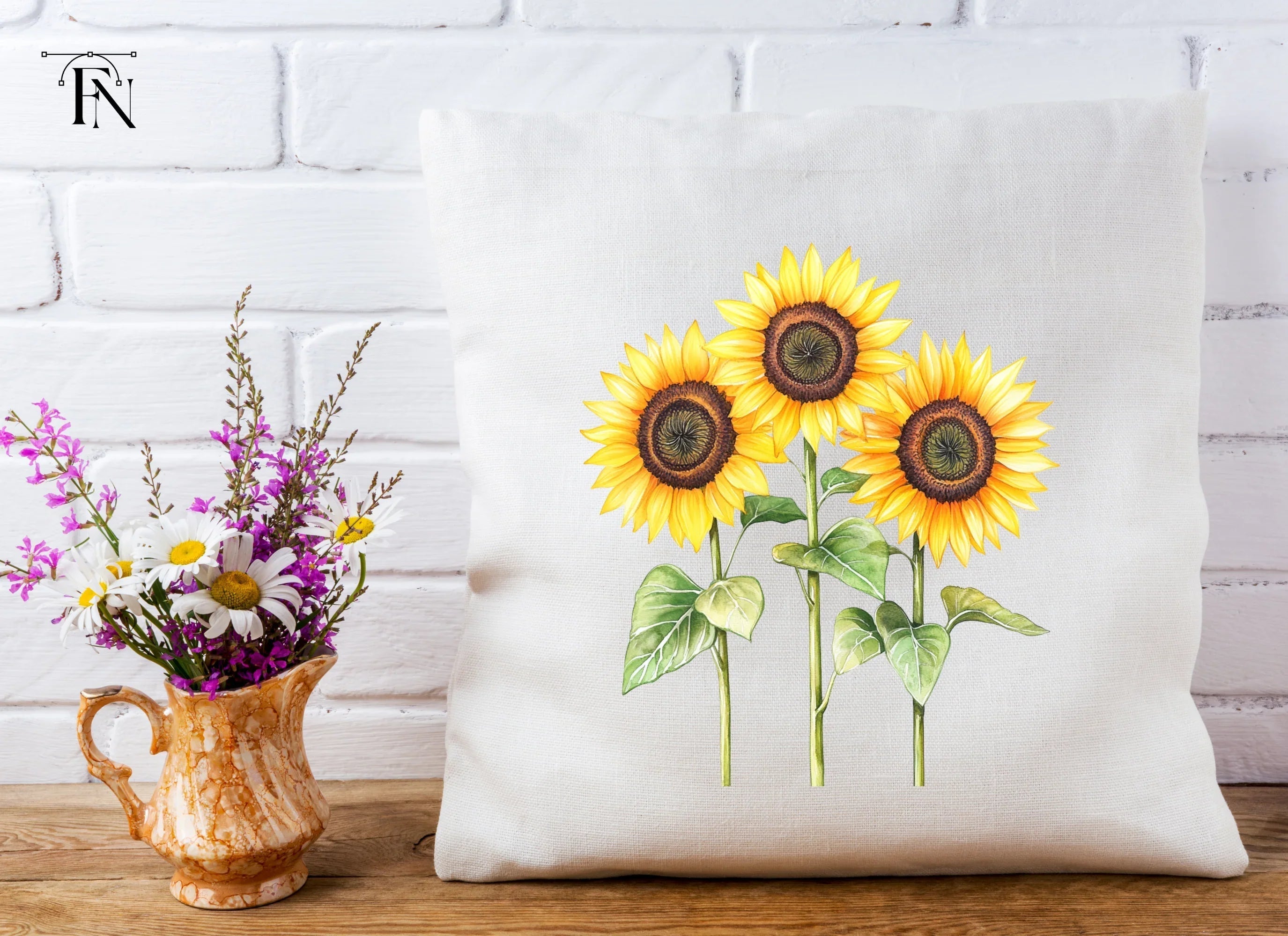 Sunflower Clipart Bundle