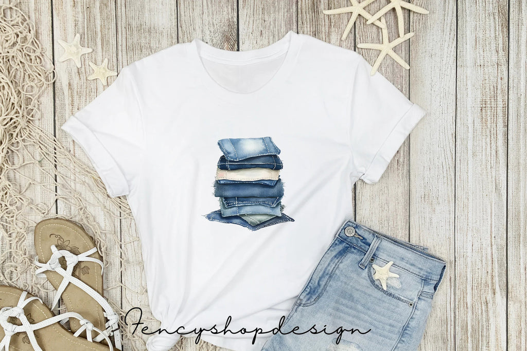 Denim Jeans Clipart Bundle