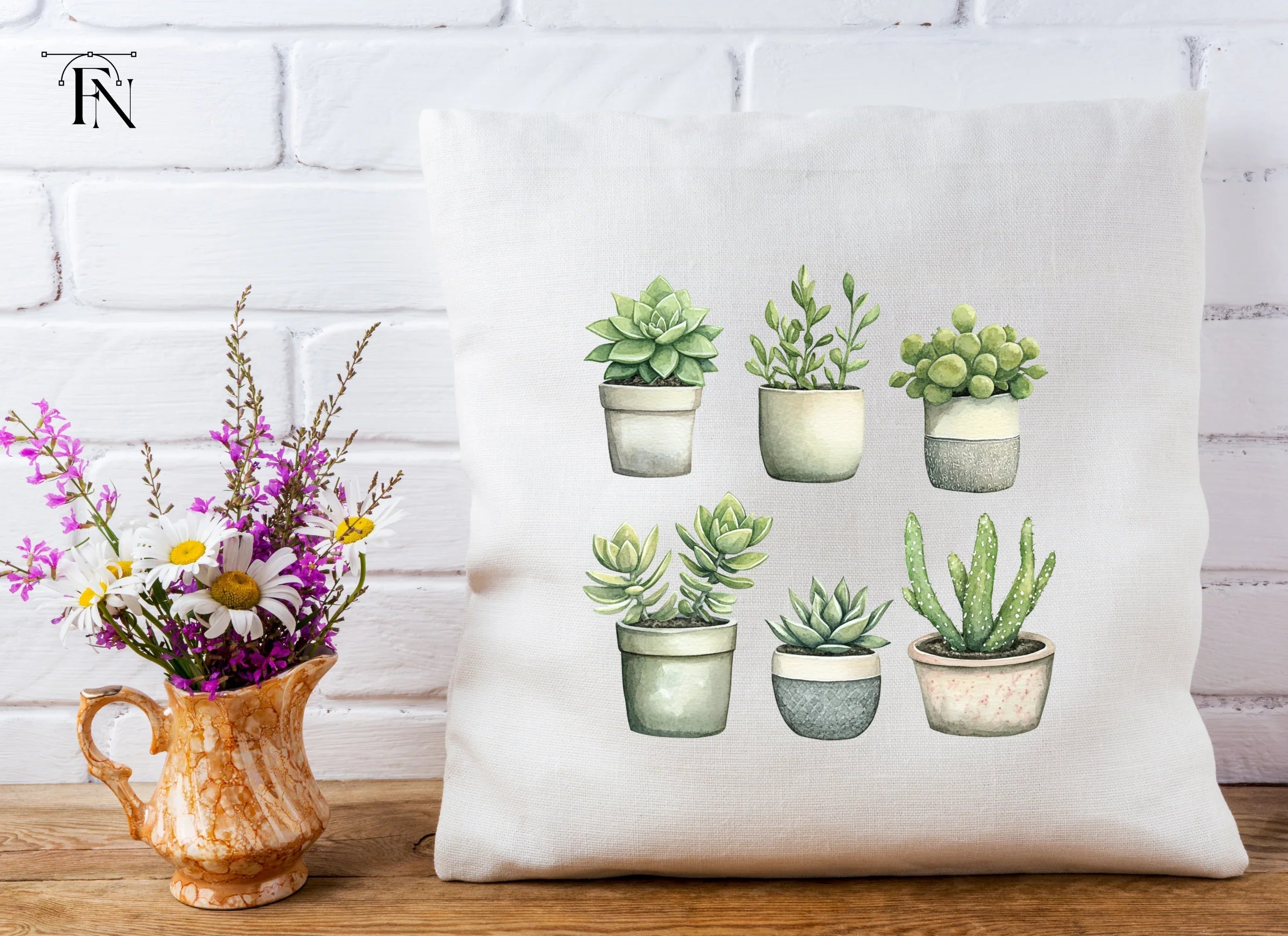 Succulent Clipart Bundle