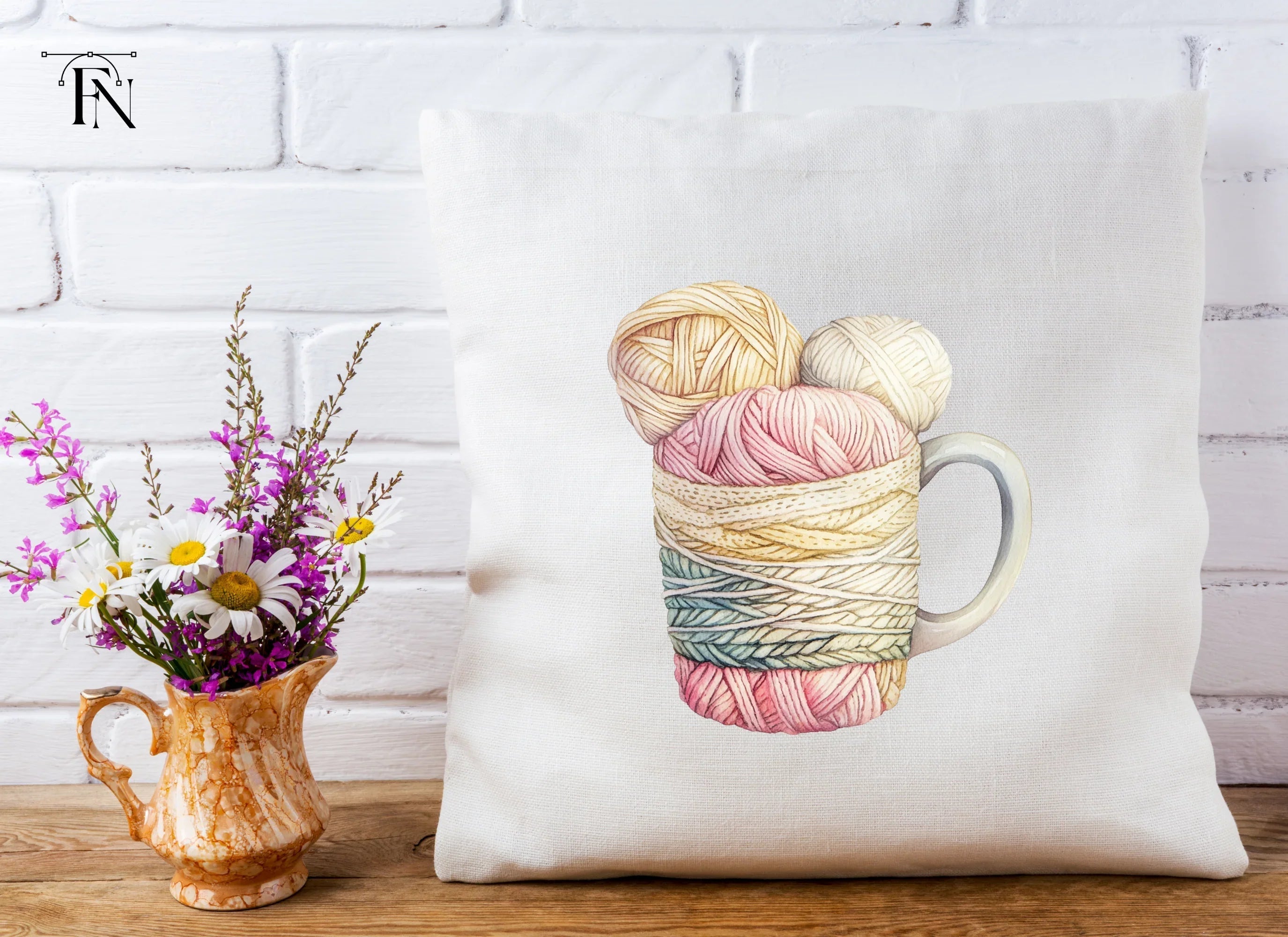 Yarn Ball Clipart Bundle