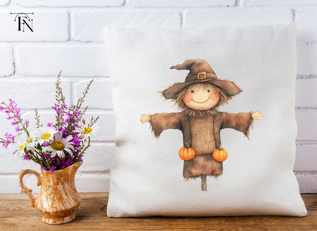 Cute Scarecrow Clipart Bundle