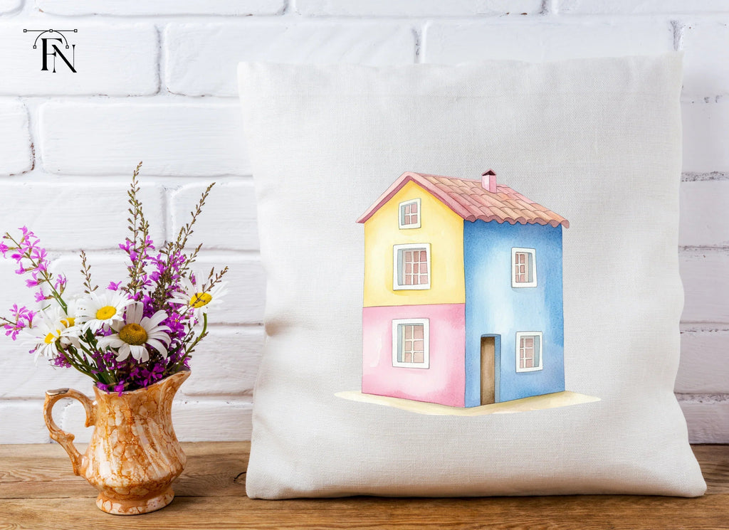 Colorful House Clipart Bundle