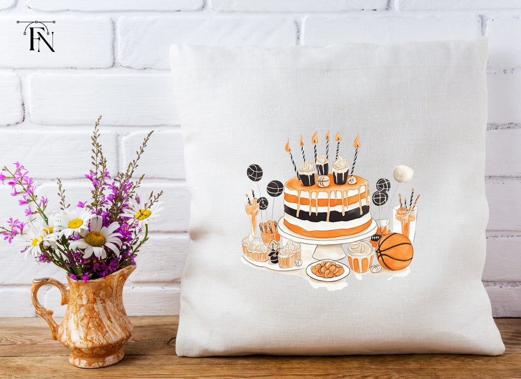 Basketball Themed Dessert Table Clipart Bundle