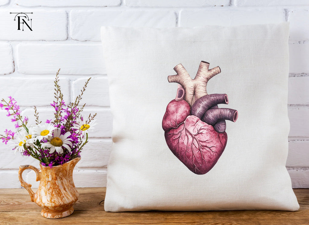 Vibrant Human Heart Clipart Bundle
