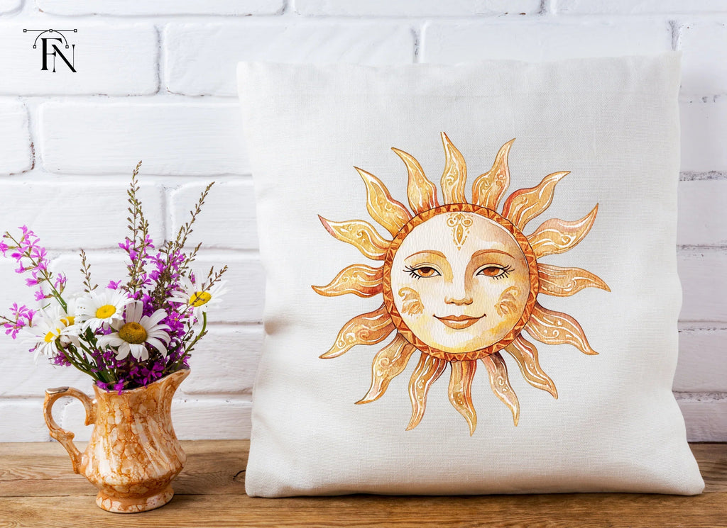 Smiling Sun Clipart Bundle