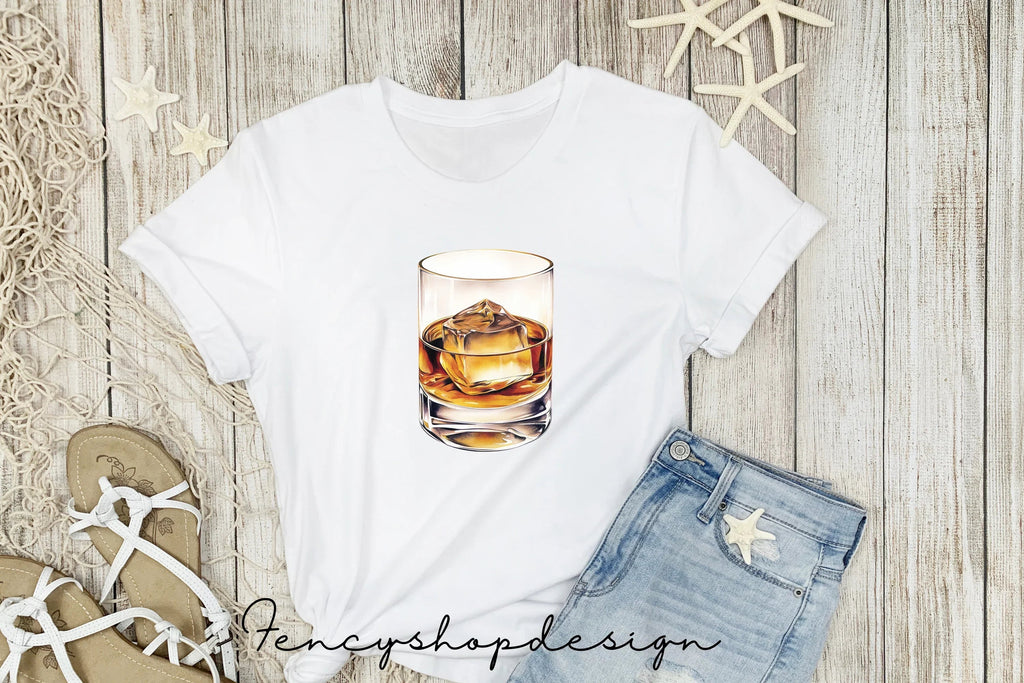 Whiskey Decanter Clipart Bundle