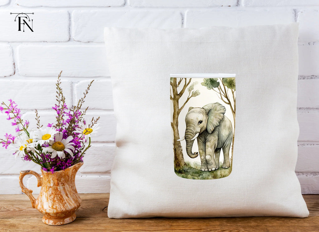 Cute Baby Elephant Clipart Bundle