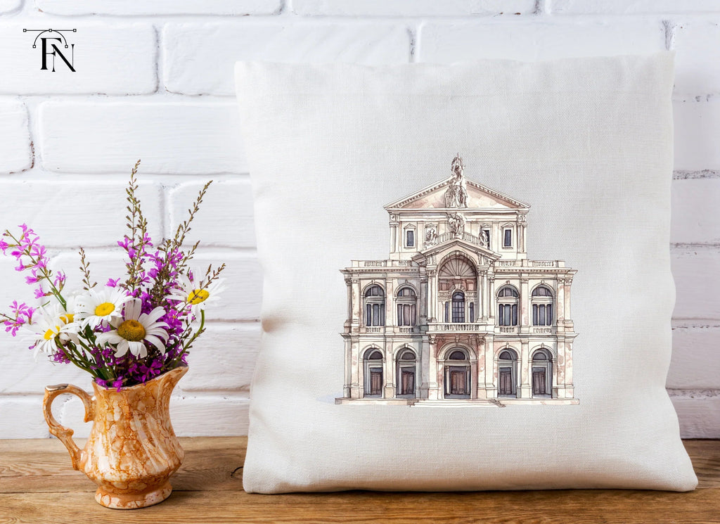 Baroque Palace Architecture Clipart Bundle