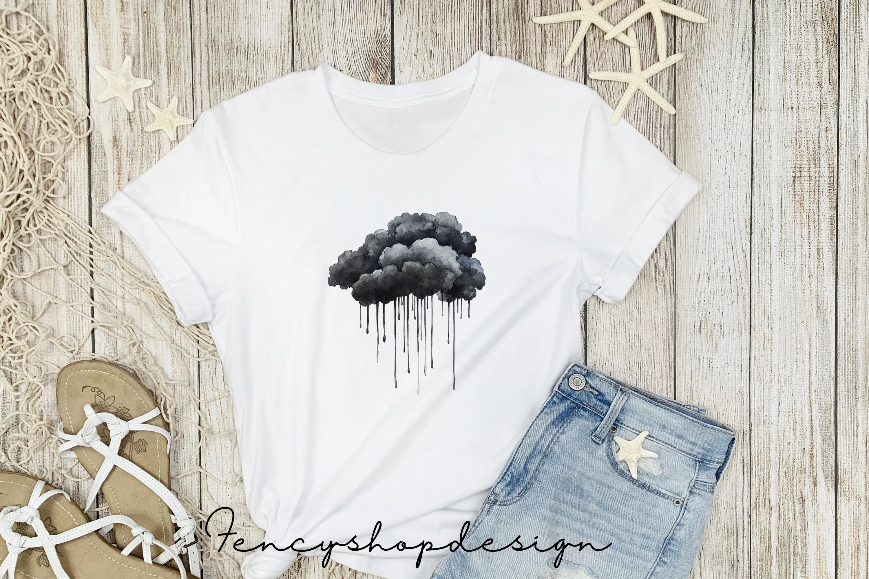 Abstract Black Elements Clipart Bundle