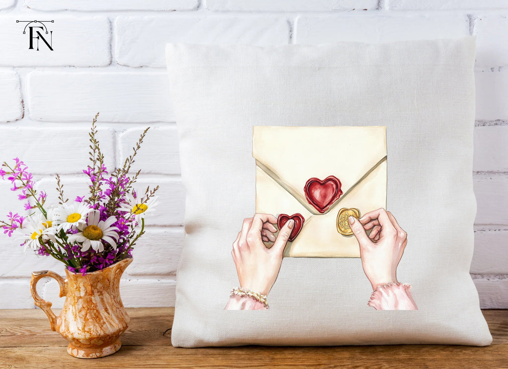 Sealing Love Letters Clipart Bundle