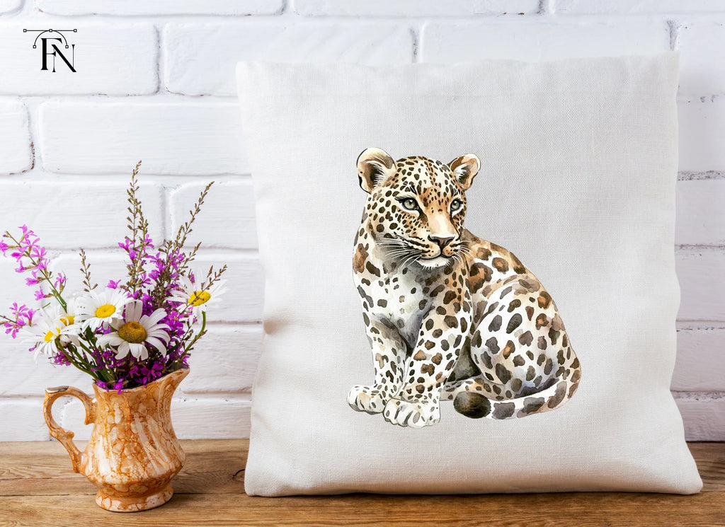 Cute Leopard Clipart Bundle