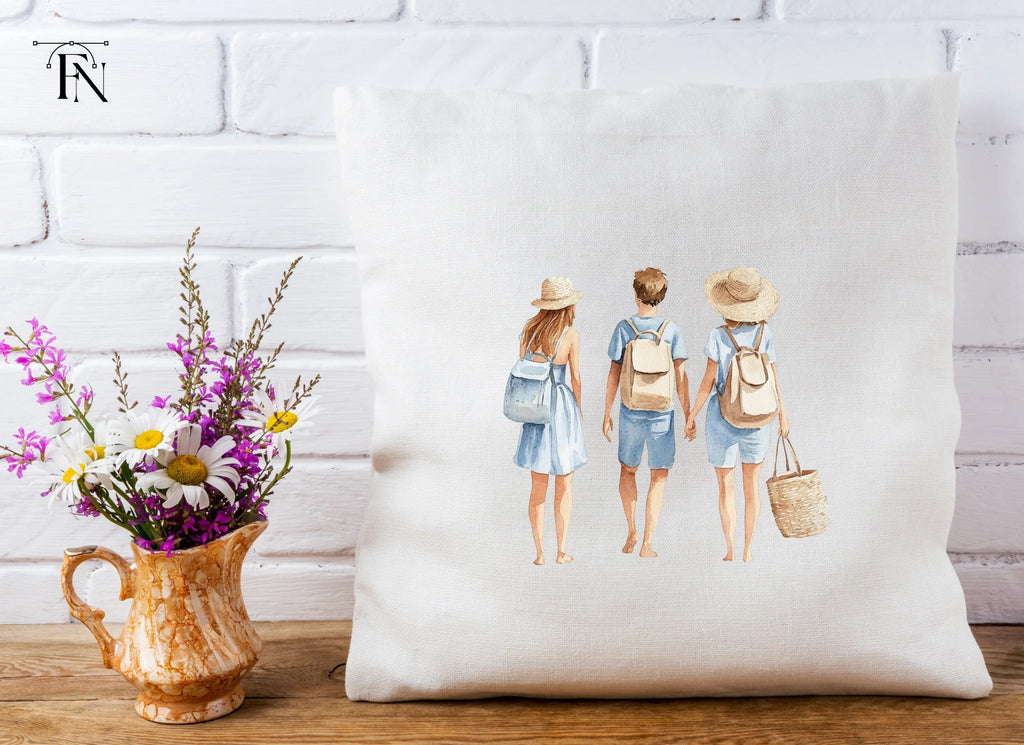 Family Beach Walk Clipart Bundle
