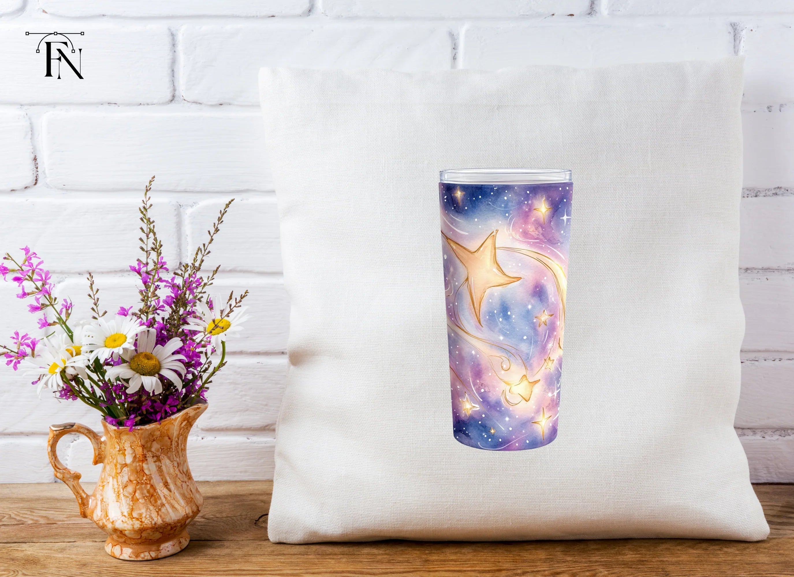 Galaxy Tumbler Clipart Bundle
