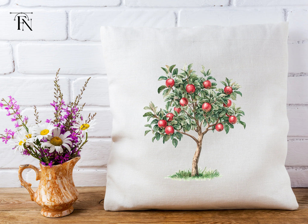 Red Apple Orchard Clipart Bundle