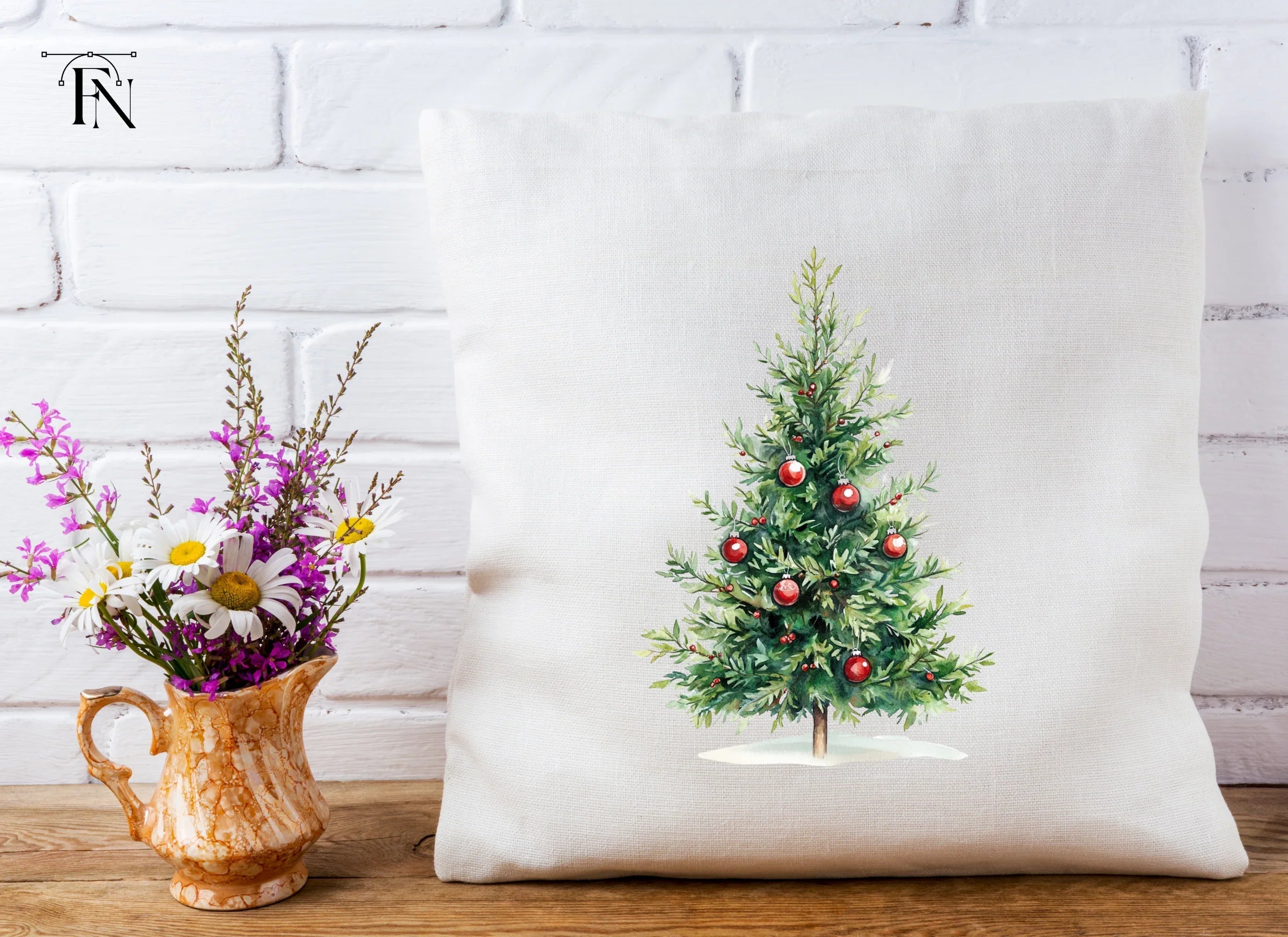 Christmas Tree Clipart Bundle