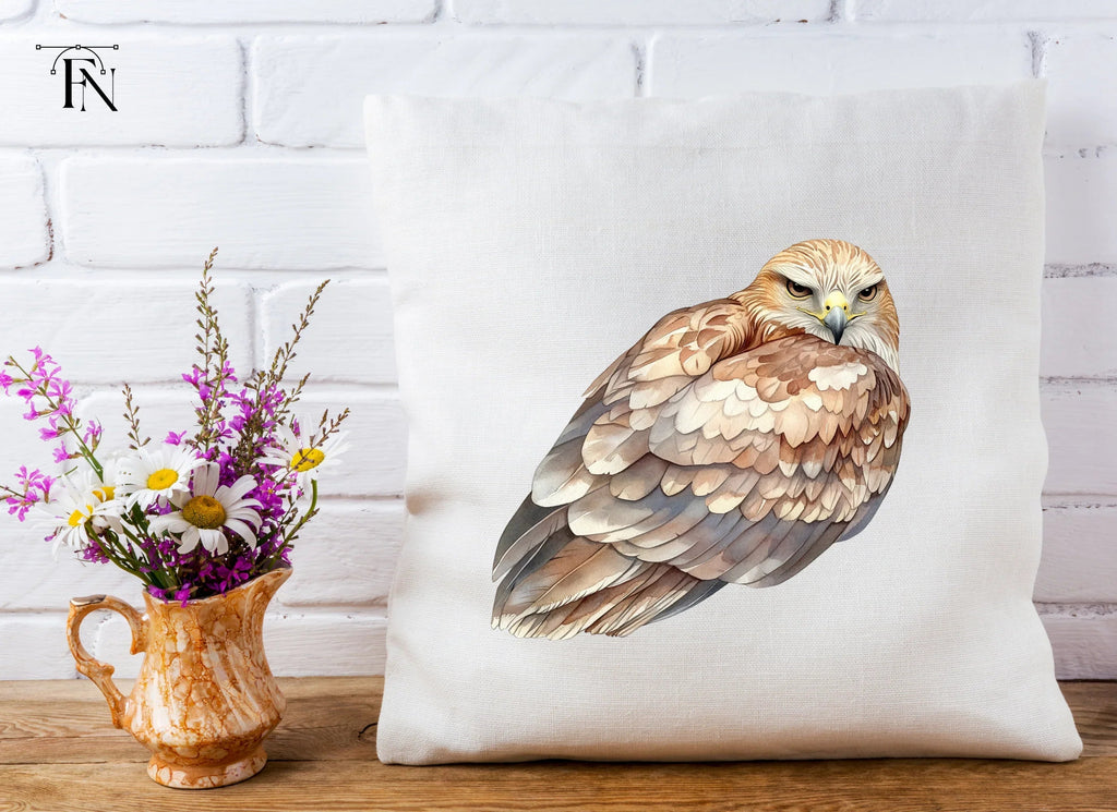 Fierce Hawk Illustration Clipart Bundle