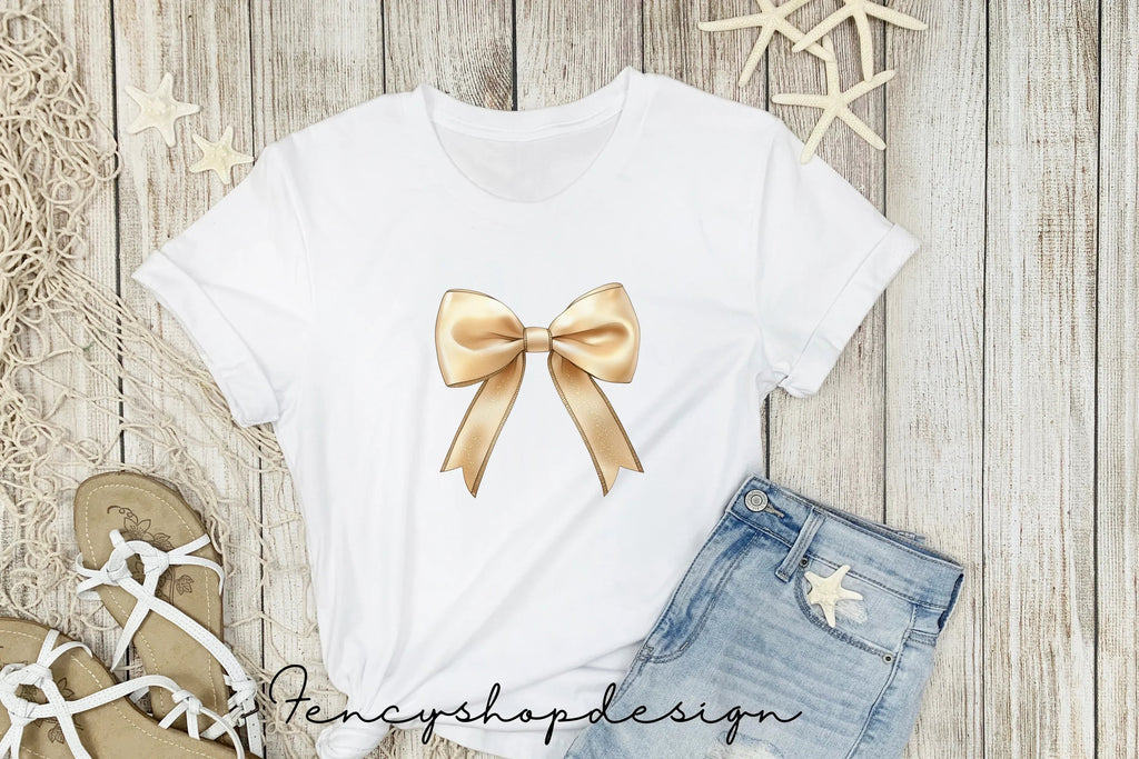 Elegant Fabric Bows Clipart Bundle